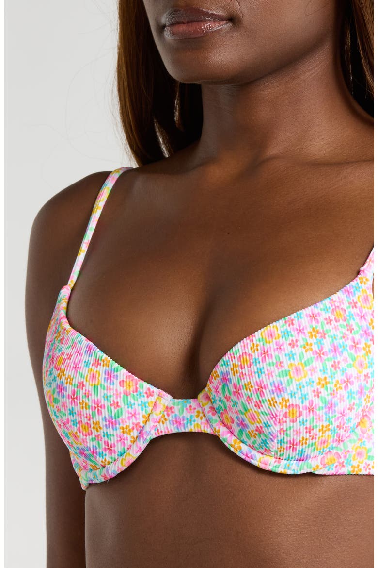 Underwire Rib Bikini Top, Alternate, color, FIELD TRIP