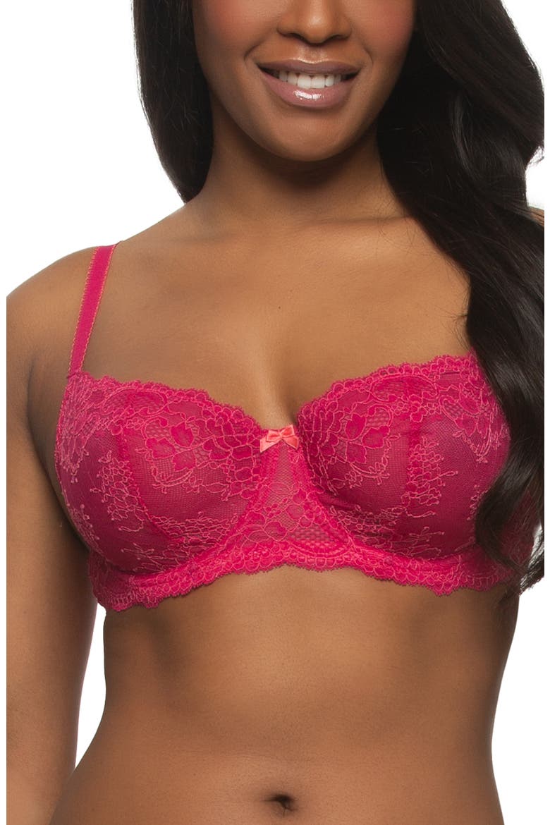 Lola Underwire Bra, Main, color, SANGRIA
