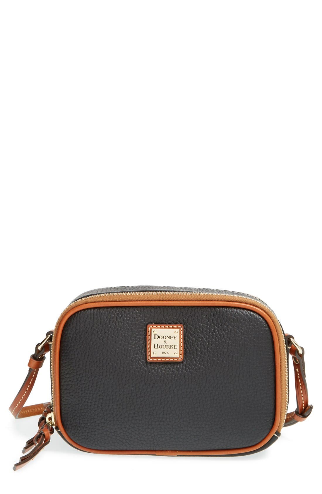 Dooney & Bourke 'Sawyer' Leather Crossbody Bag, Main, color, 