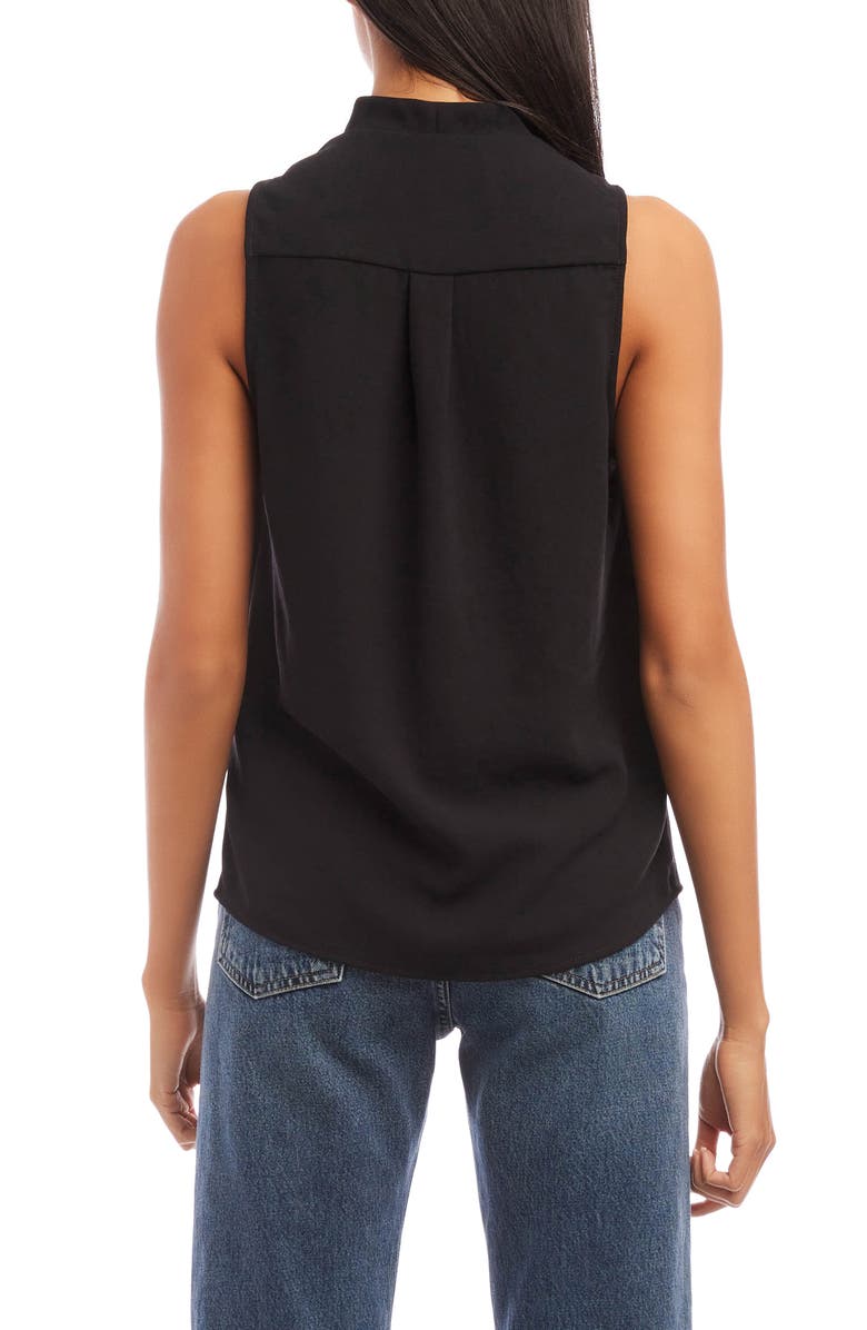 FIFTEEN TWENTY Cowl Neck Sleeveless Top, Alternate, color, 