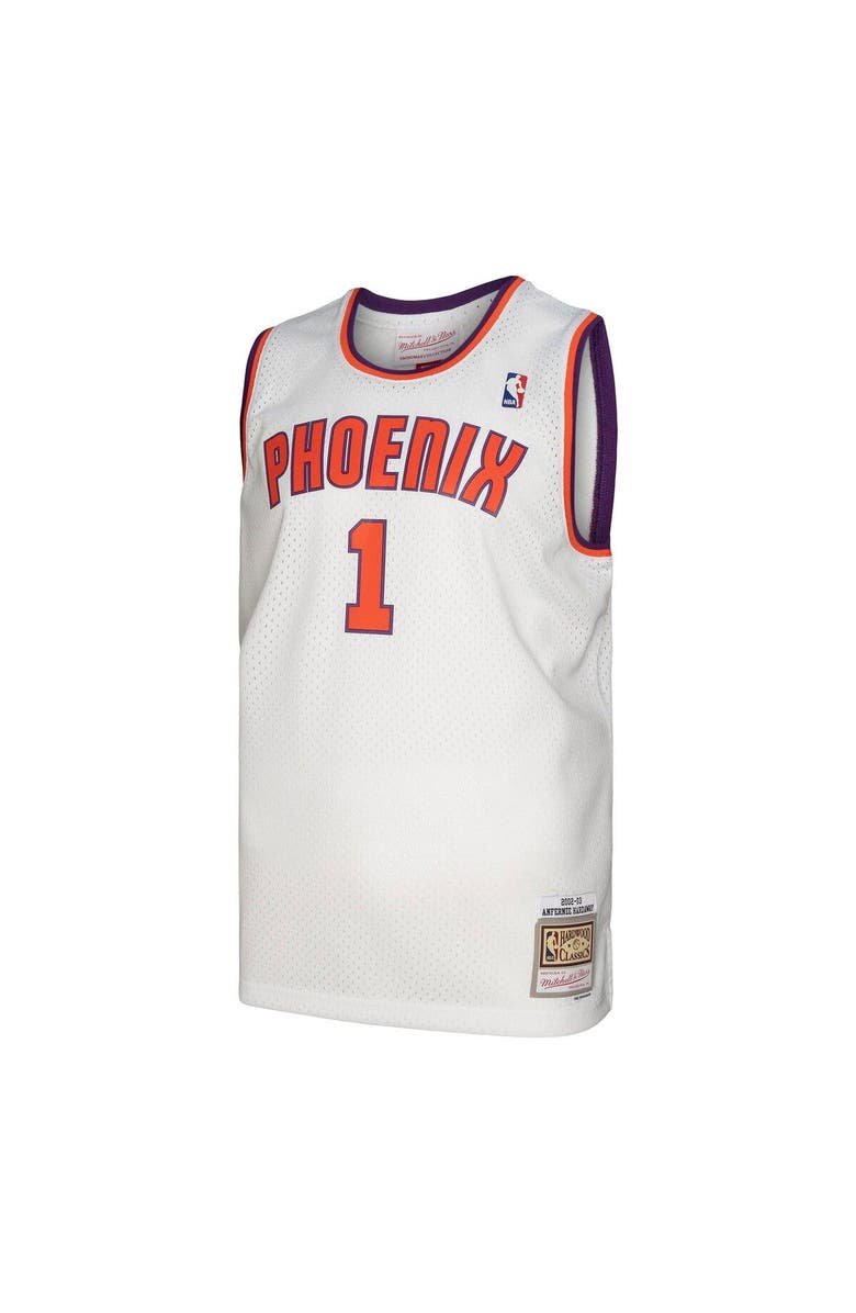 Mitchell & Ness Men's Mitchell & Ness Penny Hardaway White Phoenix Suns 2001/02 Hardwood Classics Swingman Jersey, Alternate, color, 