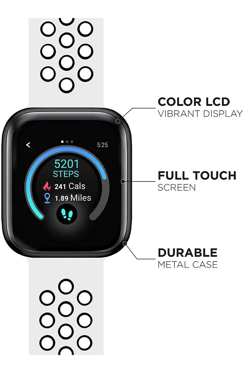 I TOUCH Air 3 Square Smartwatch, 35mm x 40mm, Alternate, color, 