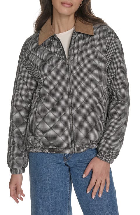 Diamond Quilted Jacket