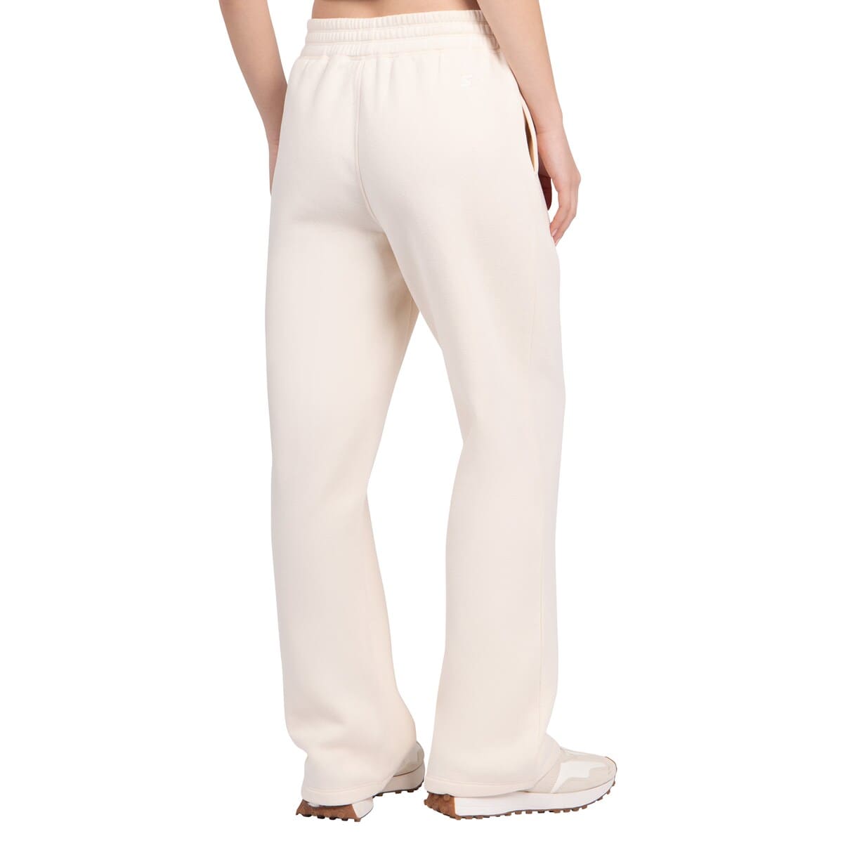 Women's Starter  Cream New York Yankees Pastel High Waisted Fleece Pants - image 2