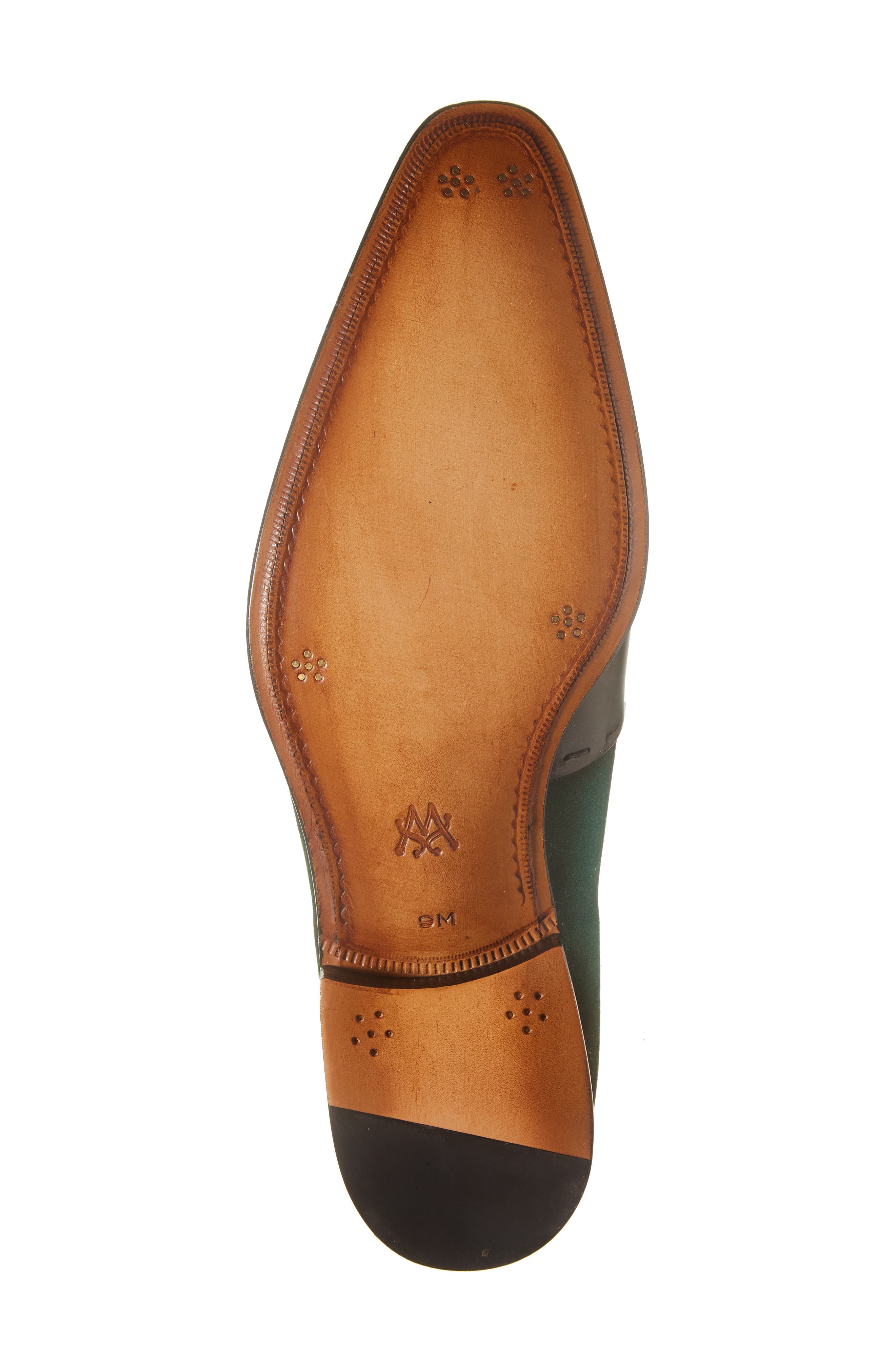 Mezlan Colomer Oxford, Alternate, color, Forest/ Green