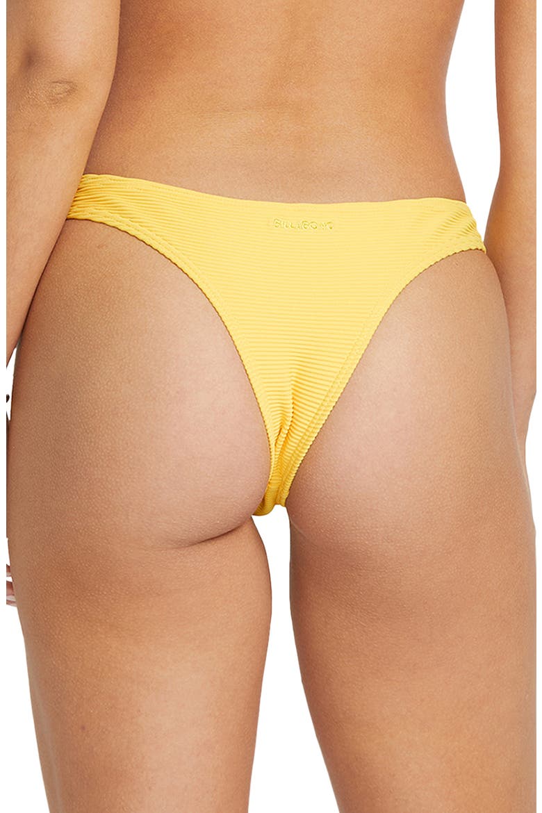 Cocoa Tanlines High Cut Bikini Bottoms, Alternate, color, SUNBURST