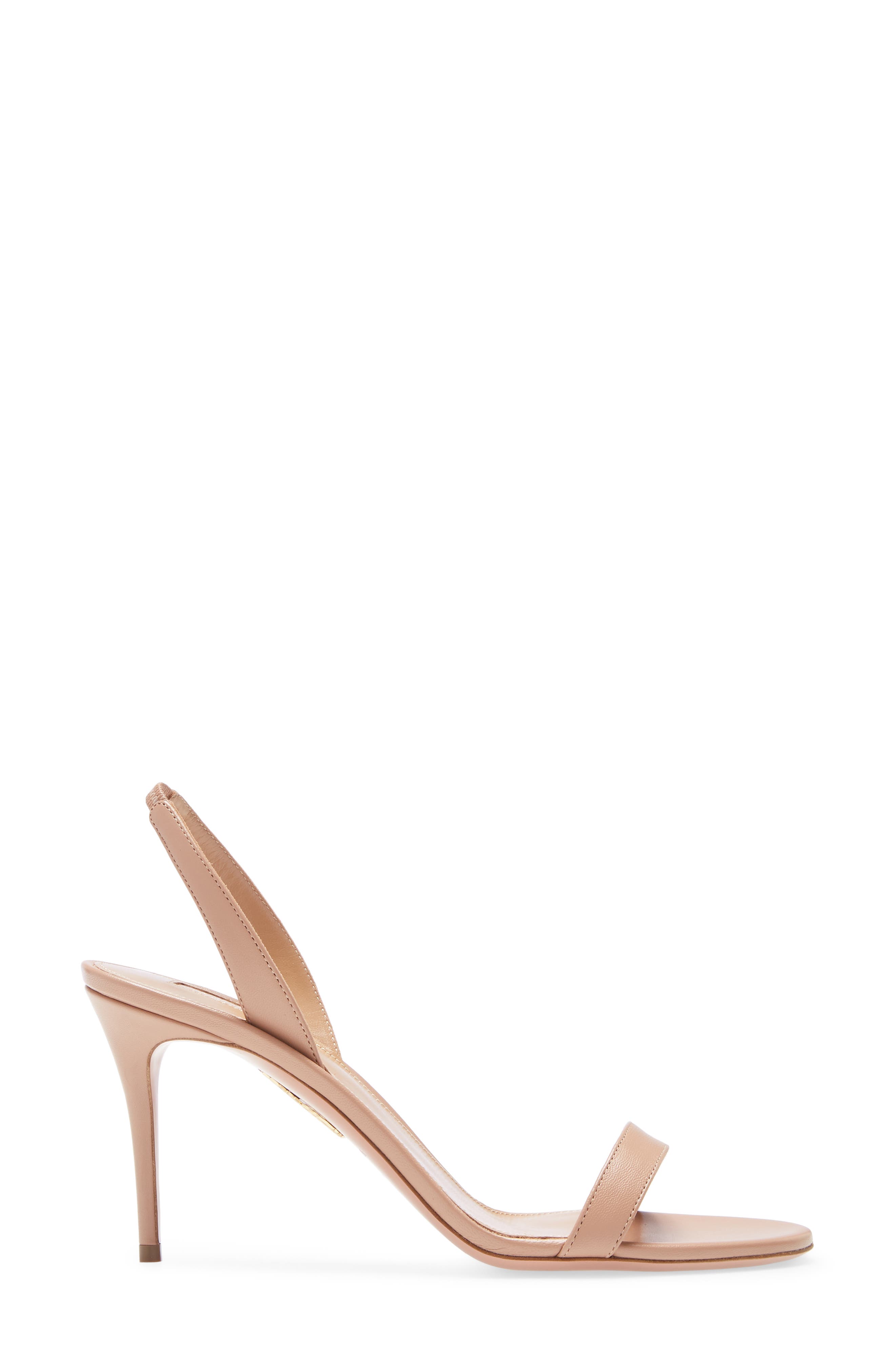 Aquazzura So Nude Slingback Sandal, Alternate, color, 