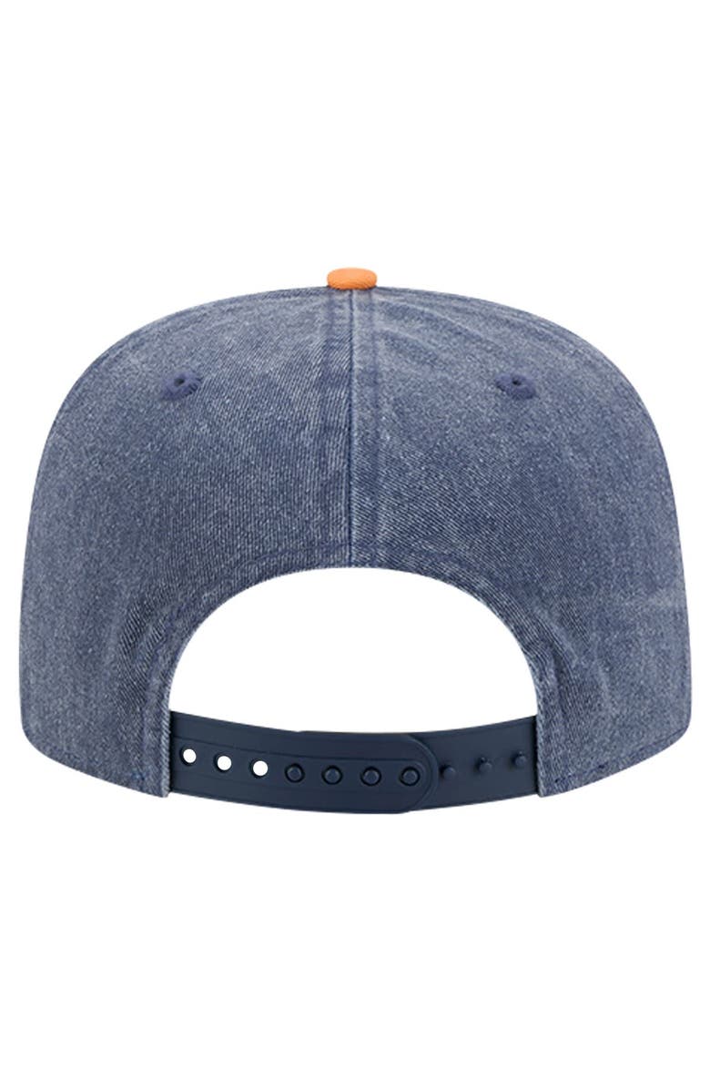 New Era Men's New Era Navy/Orange Detroit Tigers 2000 Pigment Dye Golfer Snapback Hat, Alternate, color, Navy