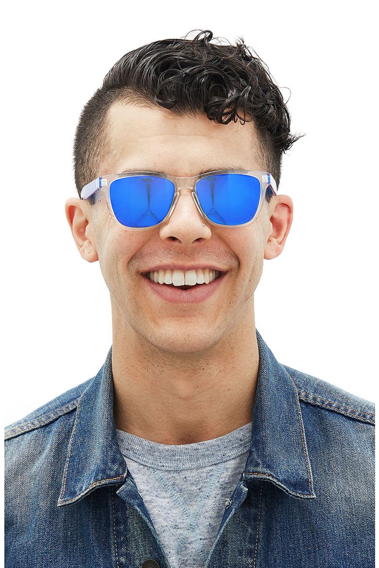 Original 53mm Polarized Sunglasses, Alternate, color, CLEAR / LIME