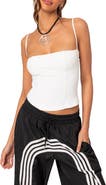 EDIKTED Juno Corset Crop Camisole
