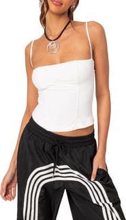 EDIKTED Juno Corset Crop Camisole