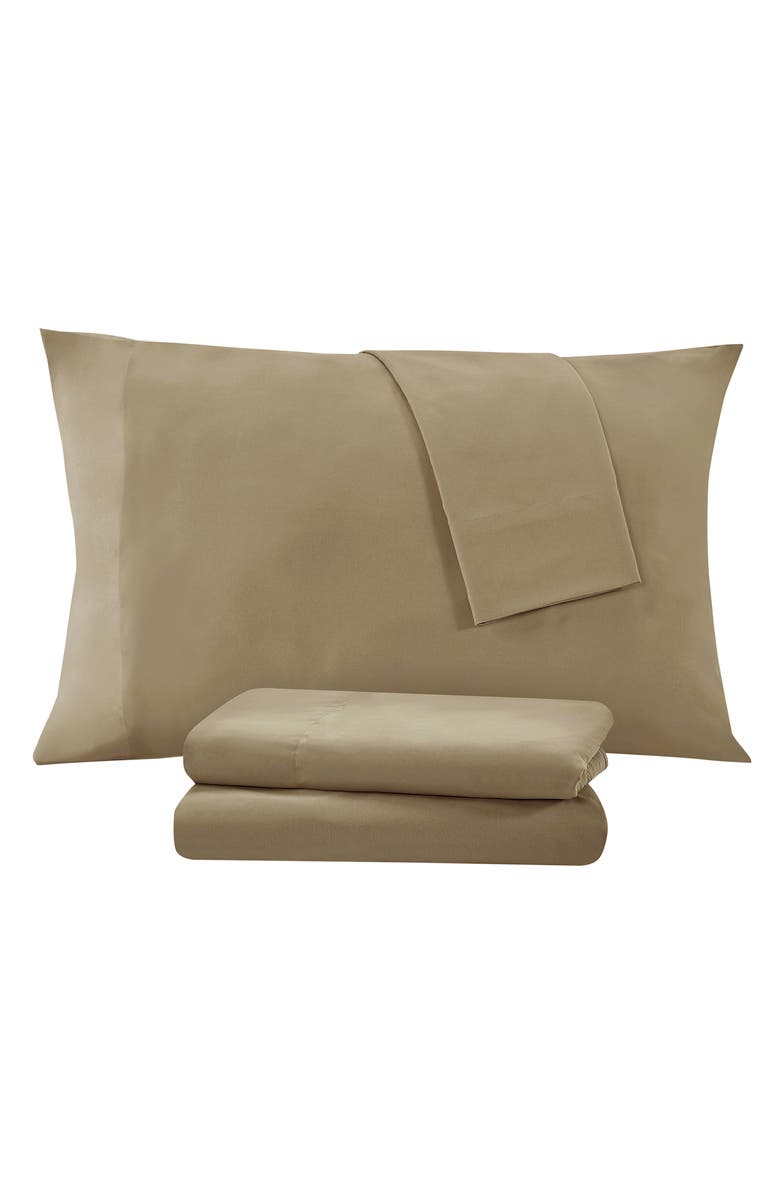 VCNY HOME Cheetah Print 8-Piece Reversible Comforter & Shams Set, Alternate, color, Brown