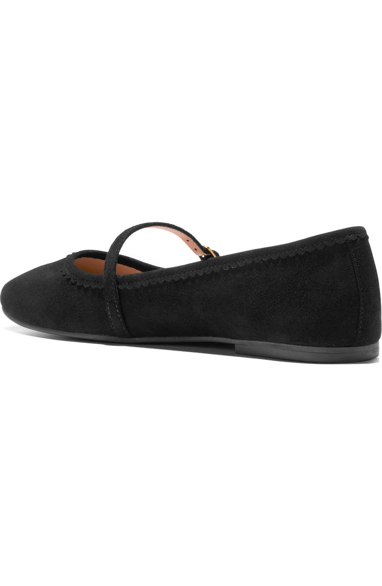 Cole Haan Yelena Mary Jane Flat, Alternate, color, Black Suede
