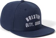 Brixton Woodburn Netplus® Snapback Baseball Cap