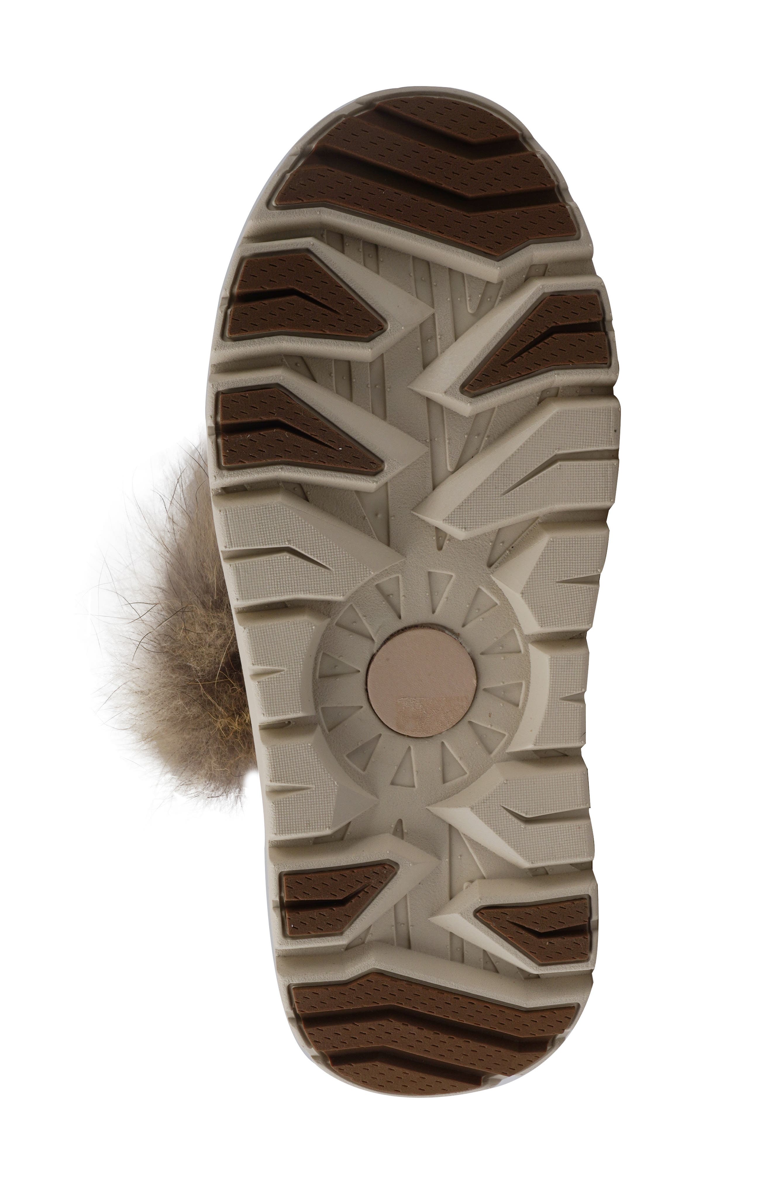 ZIGI Bryn Faux Fur Lug Sole Bootie, Alternate, color, Tan Suede