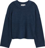 CITY BLUES Crop Sweater