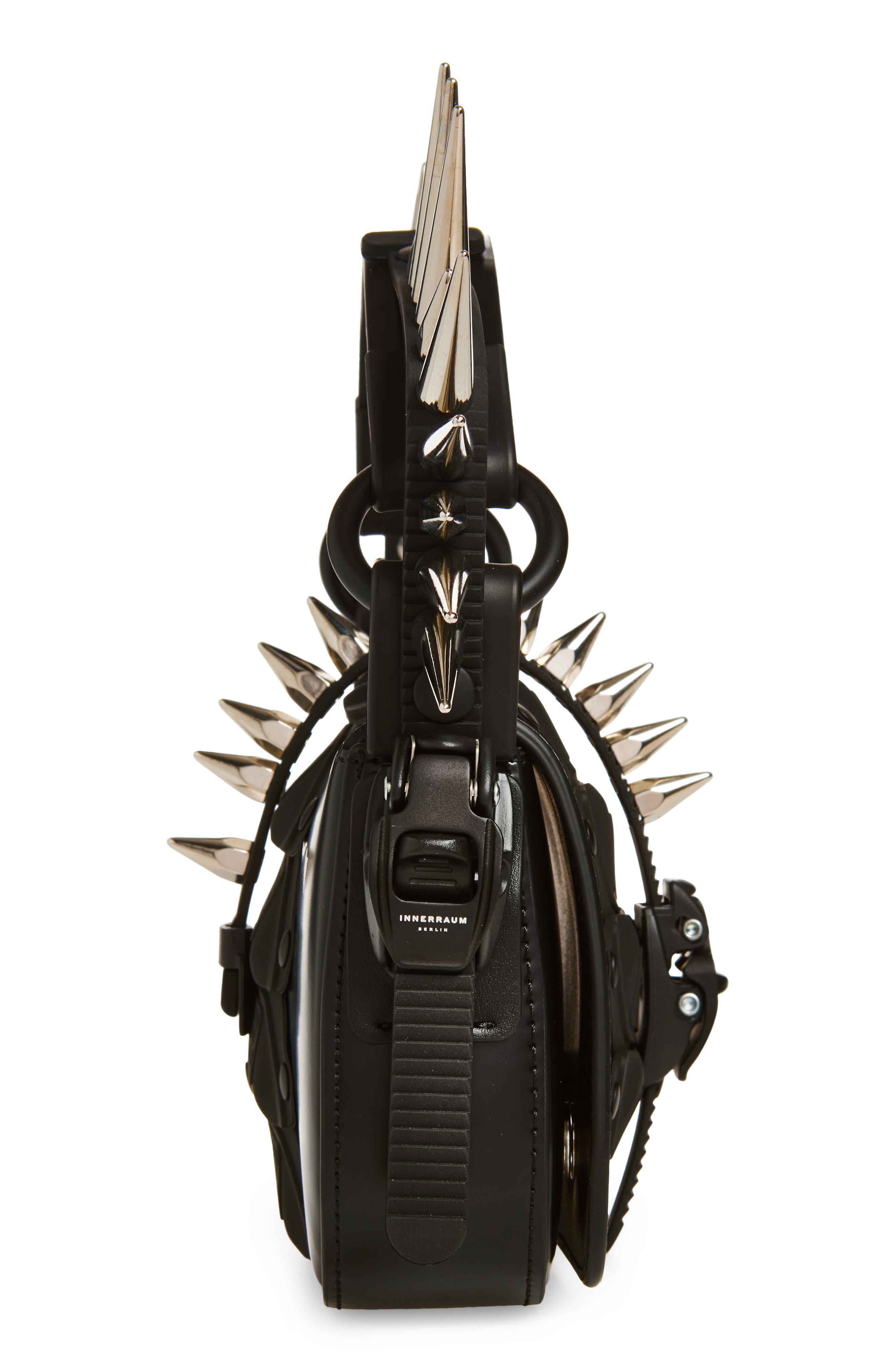 Junya Watanabe x Innerraum Faux Leather Shoulder Bag, Alternate, color, Black