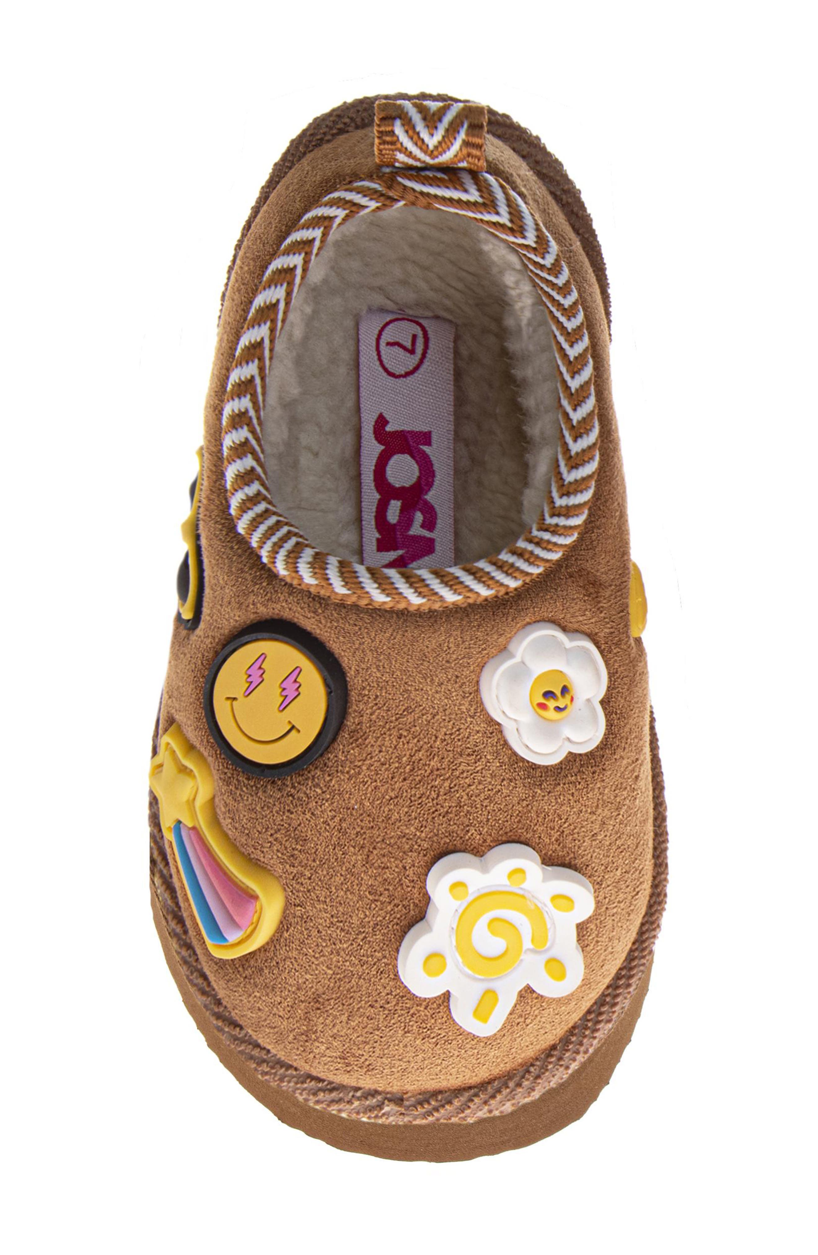 JOSMO Kids' Assorted Appliqué Clog Slipper, Alternate, color, 