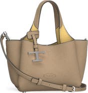 Tod's Apa 2 Micro Leather Top Handle Bag