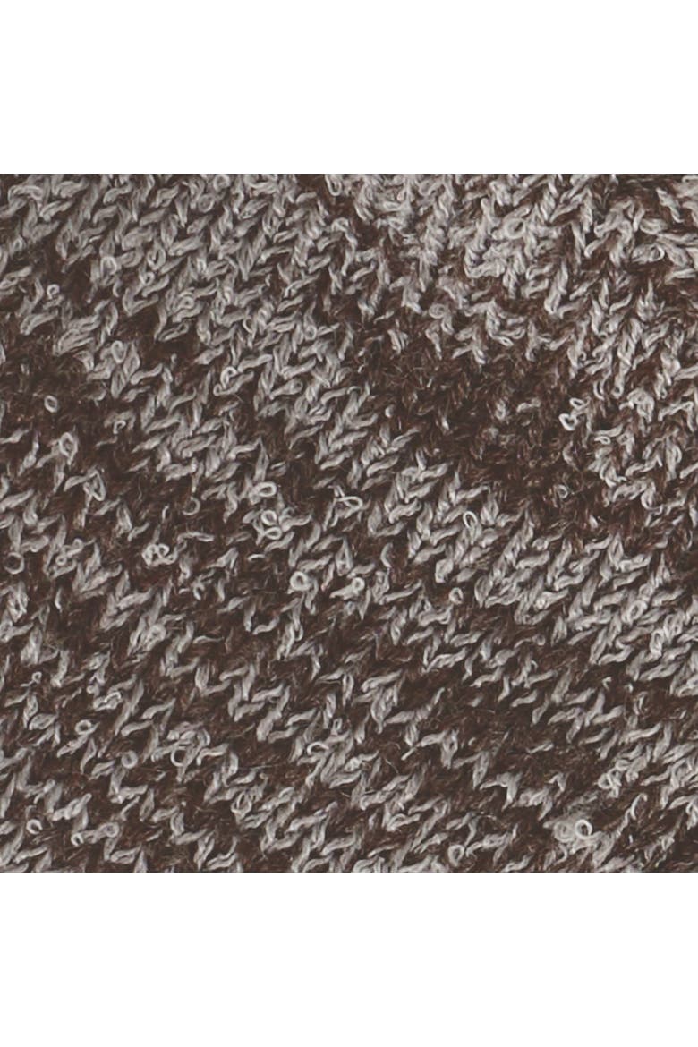 Chunky Ribbed Wool-Blend Socks, Alternate, color, GRAY MÉLANGE
