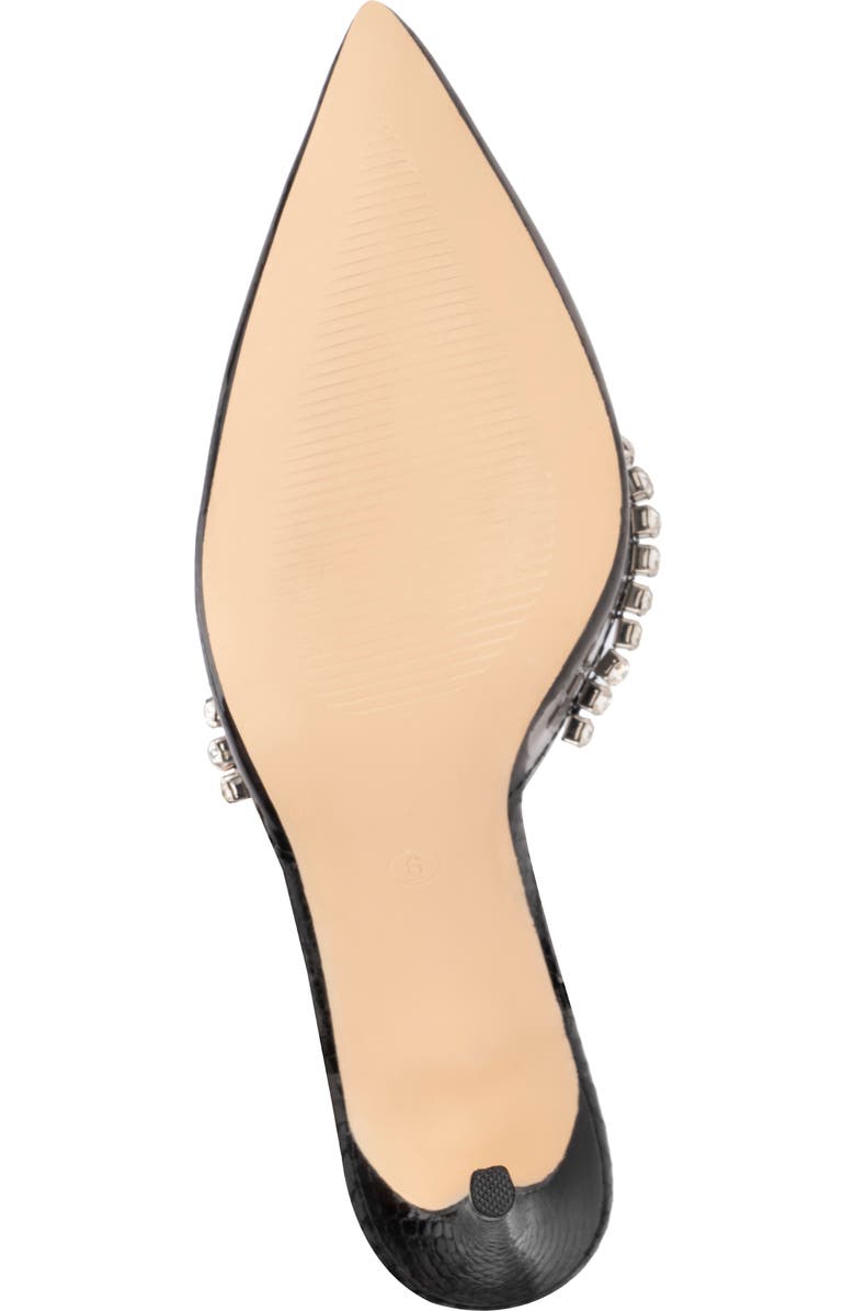 NEW YORK AND COMPANY Fatima Crystal Embellished Lucite Pump, Alternate, color,