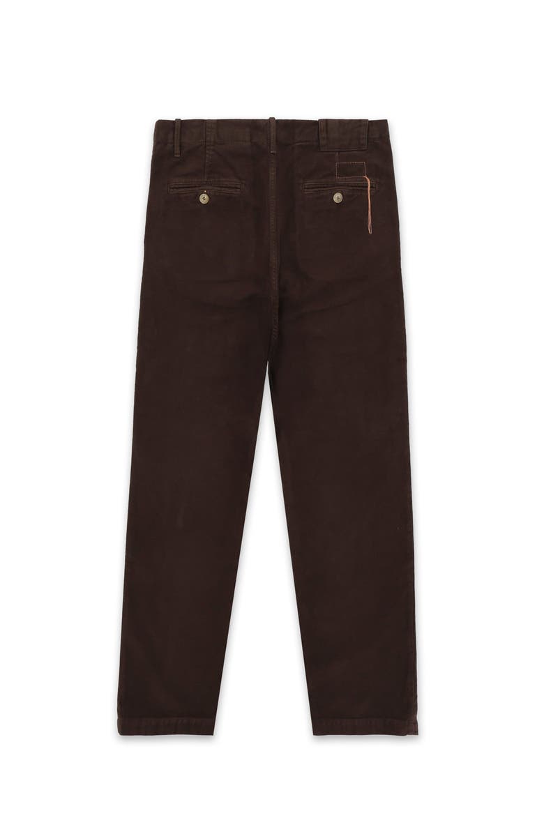 Fortela Whisky Moleskin Trousers, Alternate, color, Dark Brown