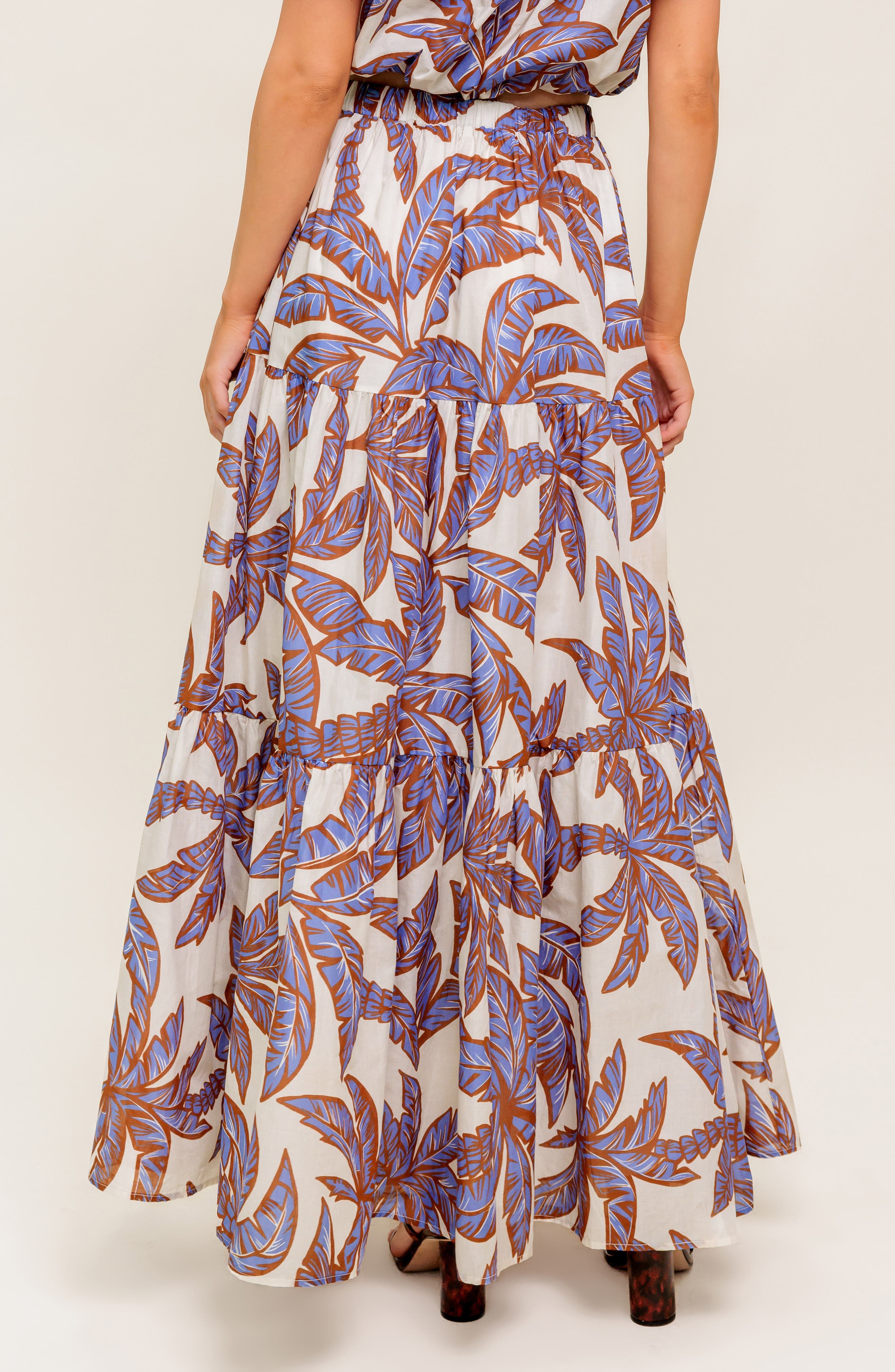 Print Maxi Skirt - image 2