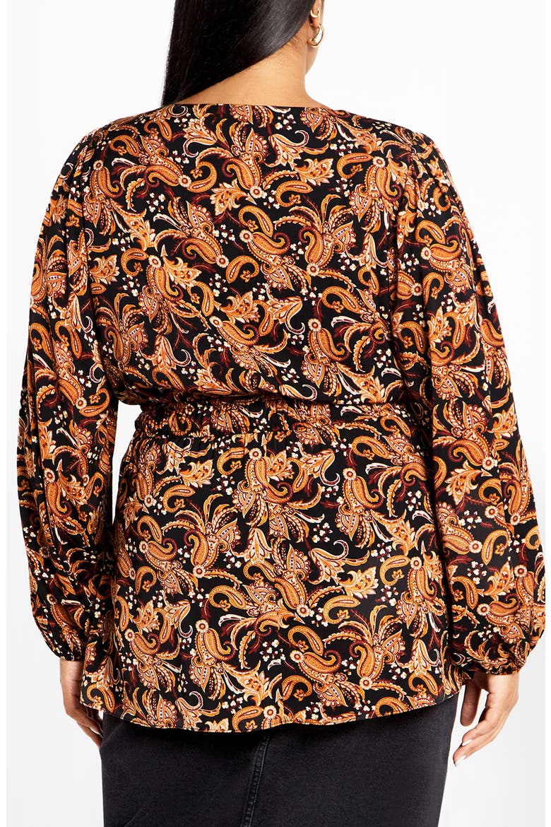 Makayla Print Top, Alternate, color, PAISLEY