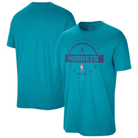 Men's Nike  Teal Charlotte Hornets Authentic Practice T-Shirt