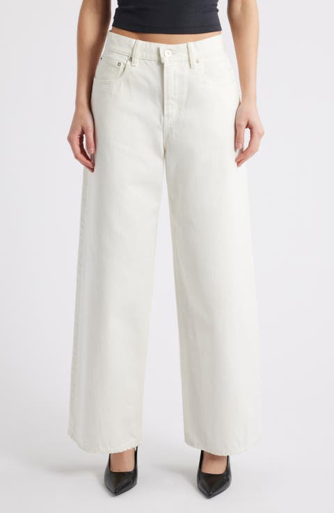 Tribecca High Waist Superwide Leg Jeans