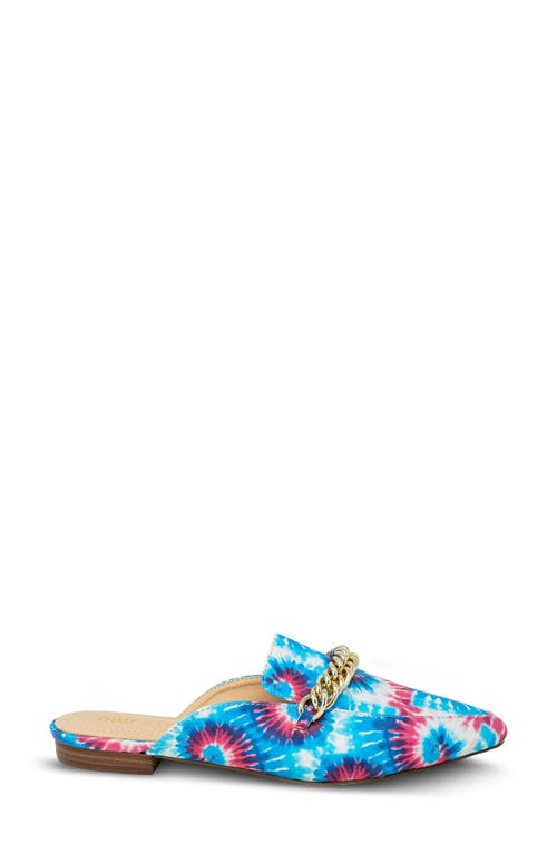 Chase & Chloe Chase And Chloe Chain Trim Mule Flat