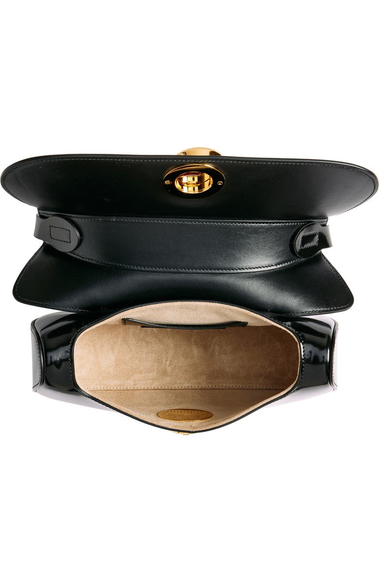 Marni Medium Butterfly Leather Hobo Bag, Alternate, color,