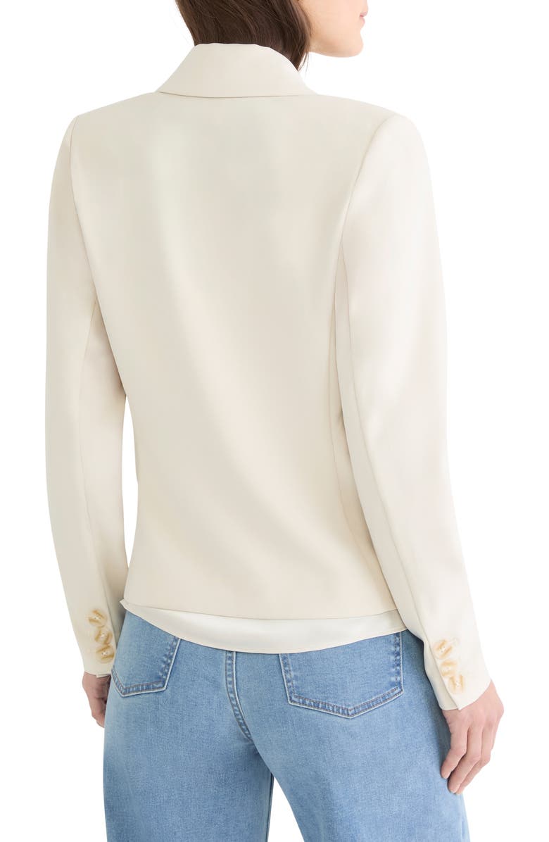 NIC+ZOE Sleek Stretch Anywhere Blazer, Alternate, color, Coconut