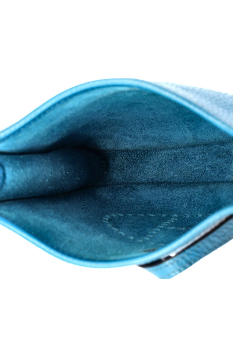Pre-Owned Hermes Evelyne Bag Gen III Clemence TPM, Alternate, color, Bleu Izmir