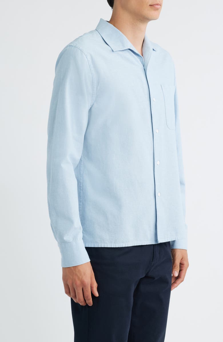 Vince Chambray Button-Up Shirt, Alternate, color, California Rain
