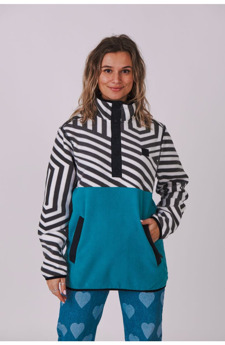 OOSC Fall Line Fleece Teal - Men's, Main, color, Teal