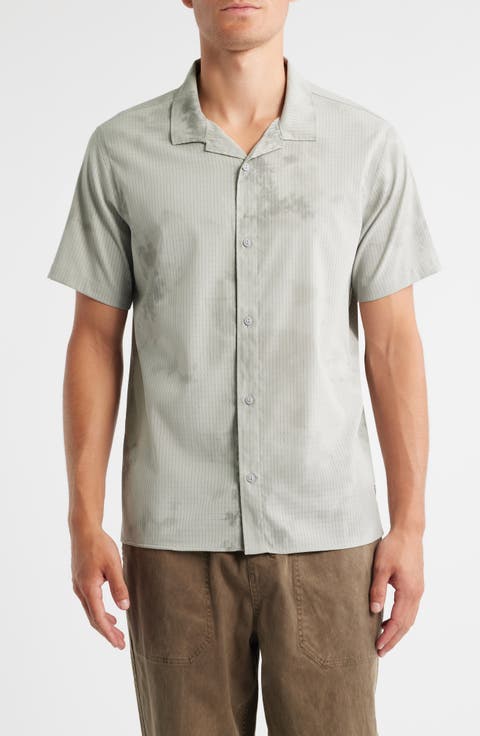 Bless Up Trail Performance Short Sleeve Button-Up Shirt