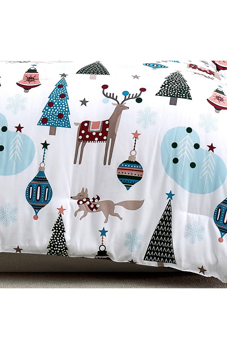 SOUTHSHORE FINE LINENS Holiday Winter Wonderland Comforter Set, Alternate, color, Winter Wonderland