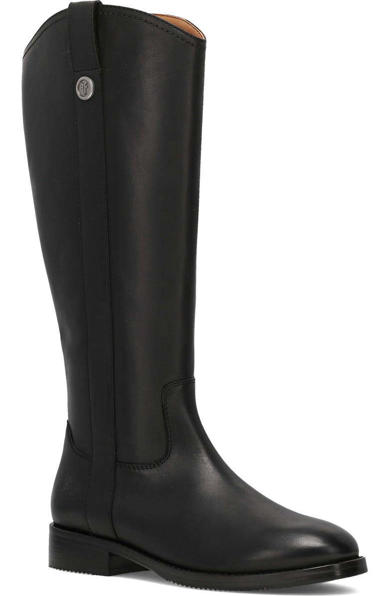 Frye Melissa Button Tall Boot, Main, color, Black
