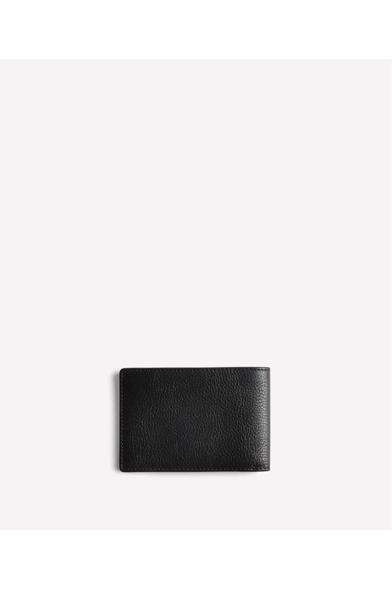 Slim Wallet No. 395, Alternate, color, Vintage Black Leather