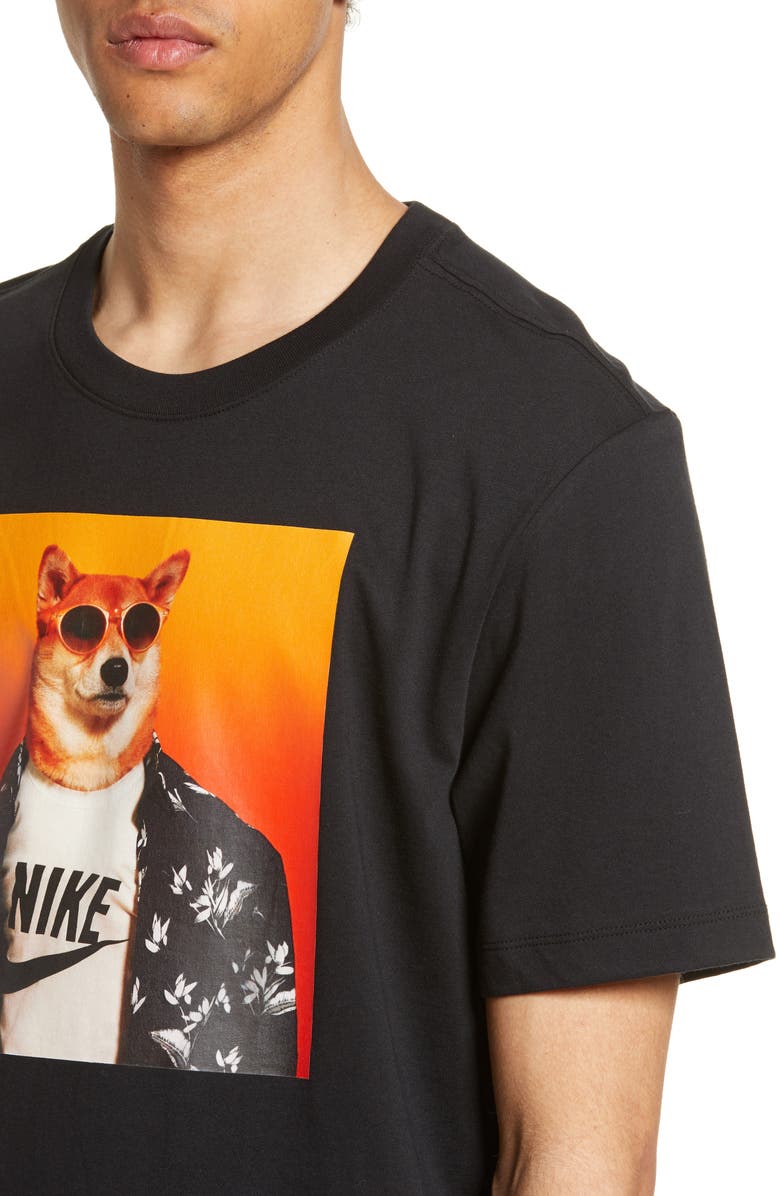 Nike Sportswear Graphic Dog T-Shirt, Alternate, color, 