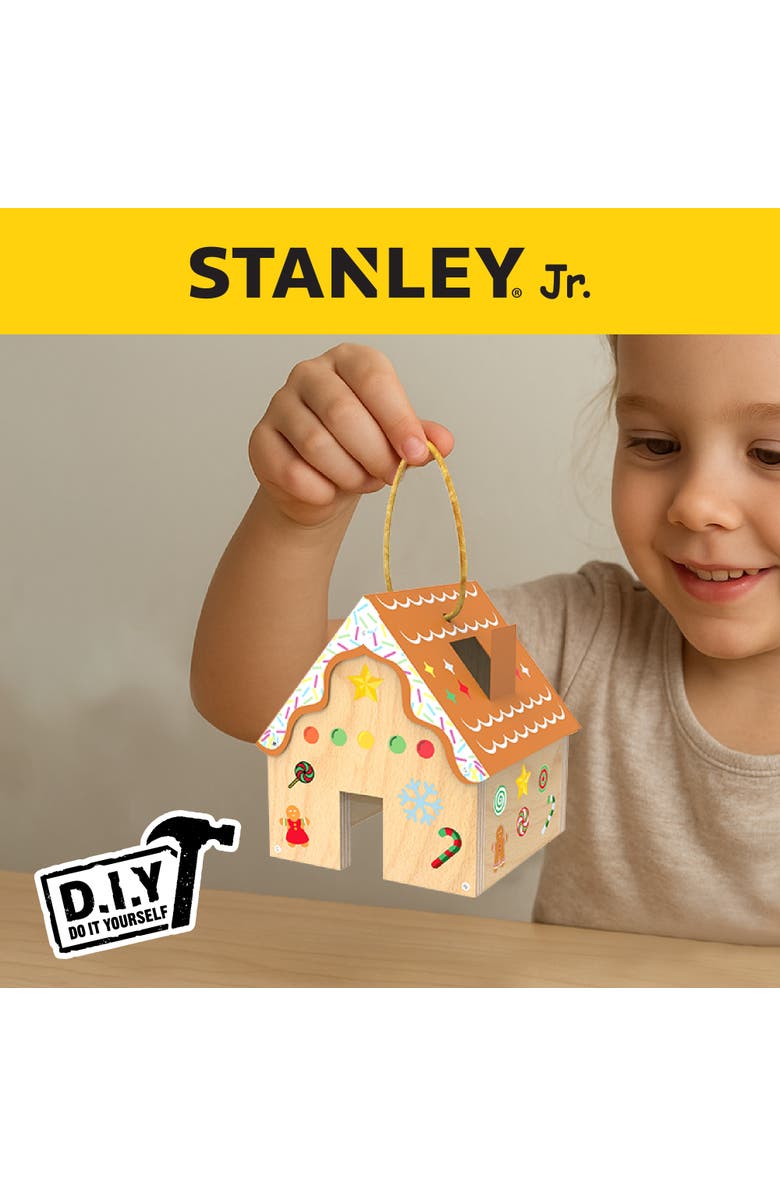 Stanley Jr. Gingerbread House Decorating Kit, Christmas Edition, Alternate, color, Multi Color