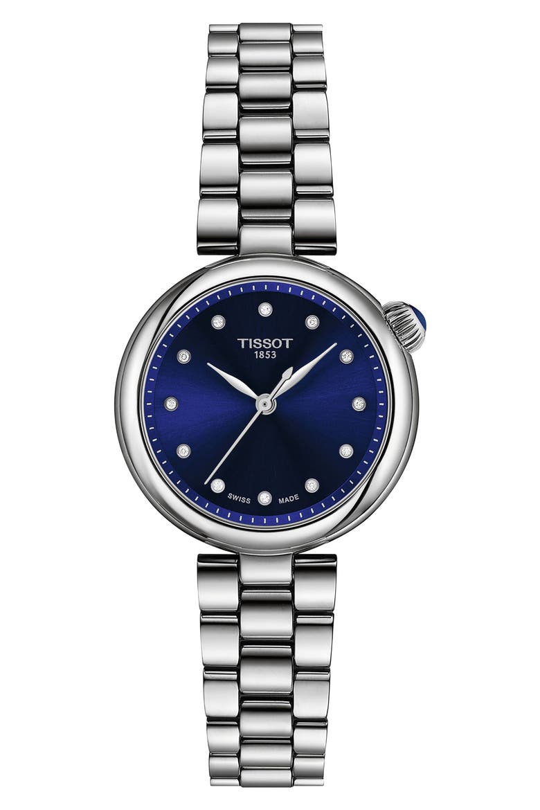 Desire Diamond Bracelet Watch, Main, color, NO COLOR