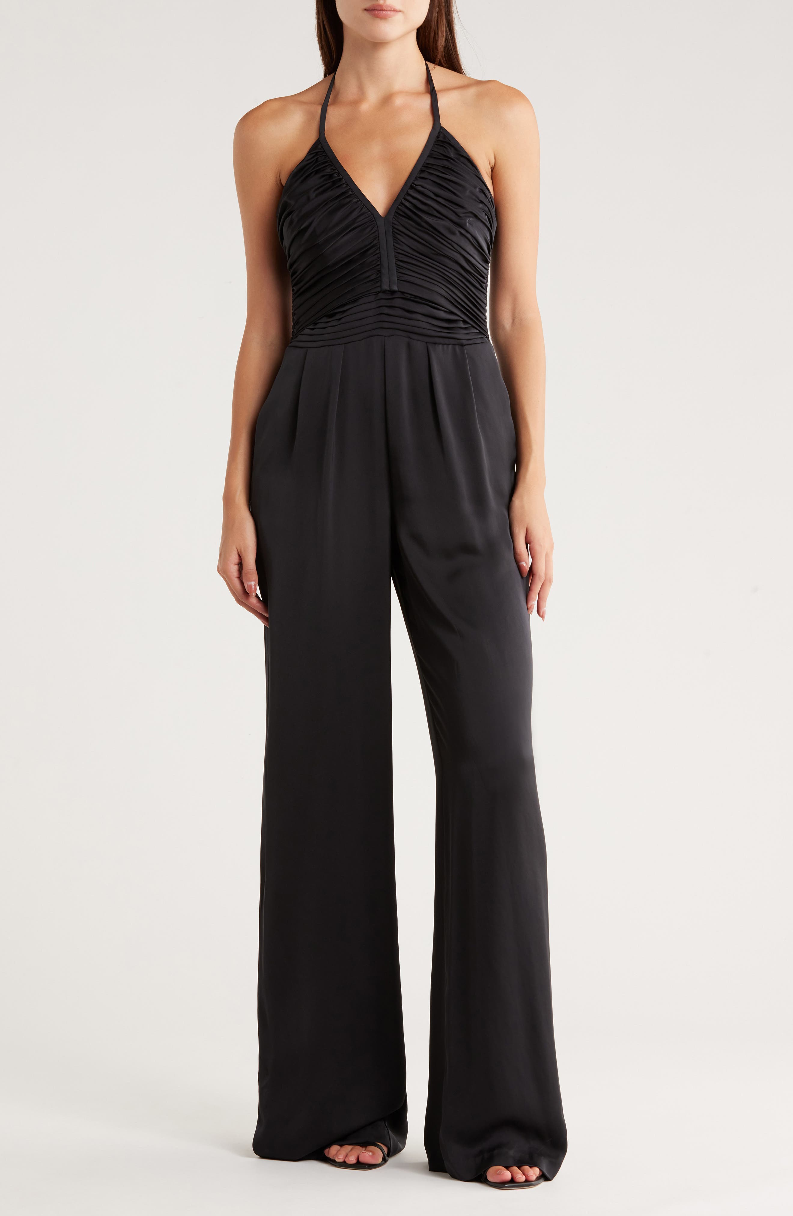 Ramy Brook Maddy Cutout Halter Jumpsuit