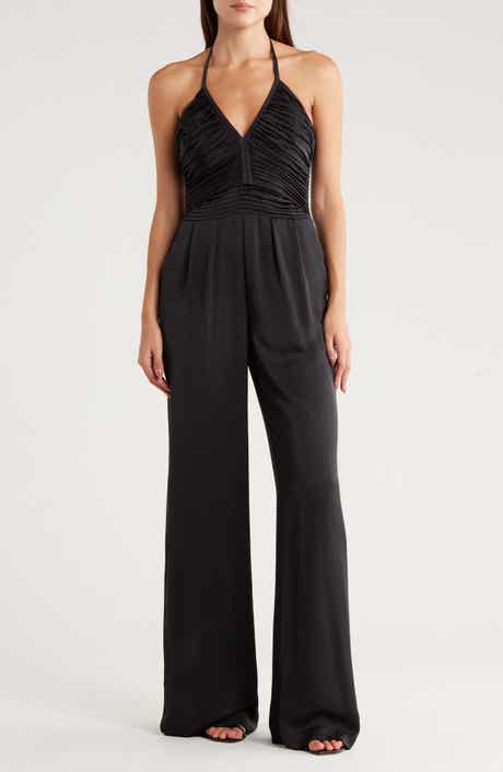 Ramy Brook Maddy Cutout Halter Jumpsuit