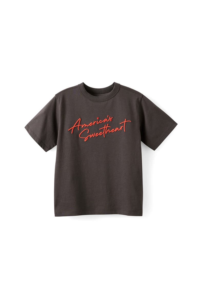 Kid's Essential Short Sleeve Graphic Tee, Main, color, Phantom America S Sweetheart