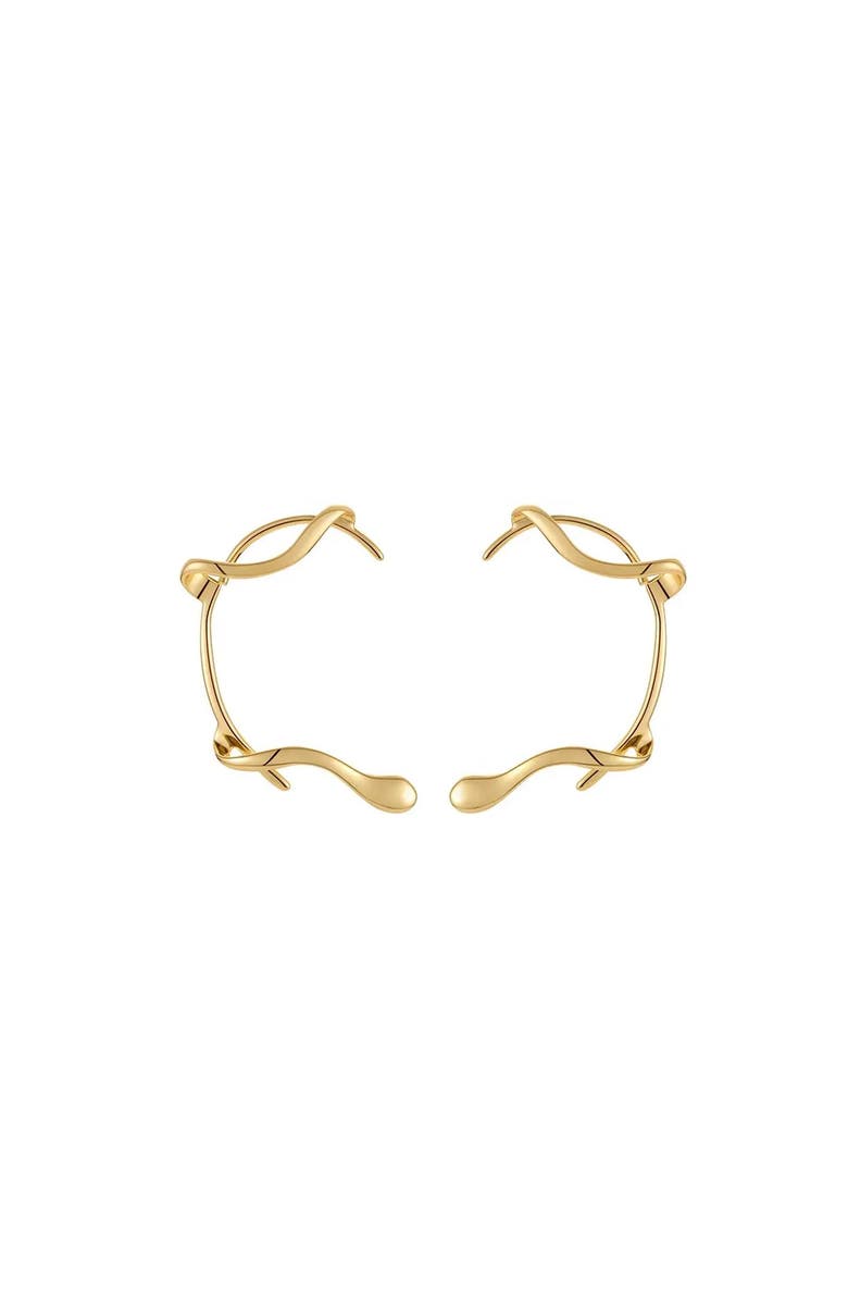 Outofoffice Modern Gold Ear Cuff Luxe, Main, color, Gold