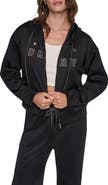 DKNY Logo Appliqué Hoodie