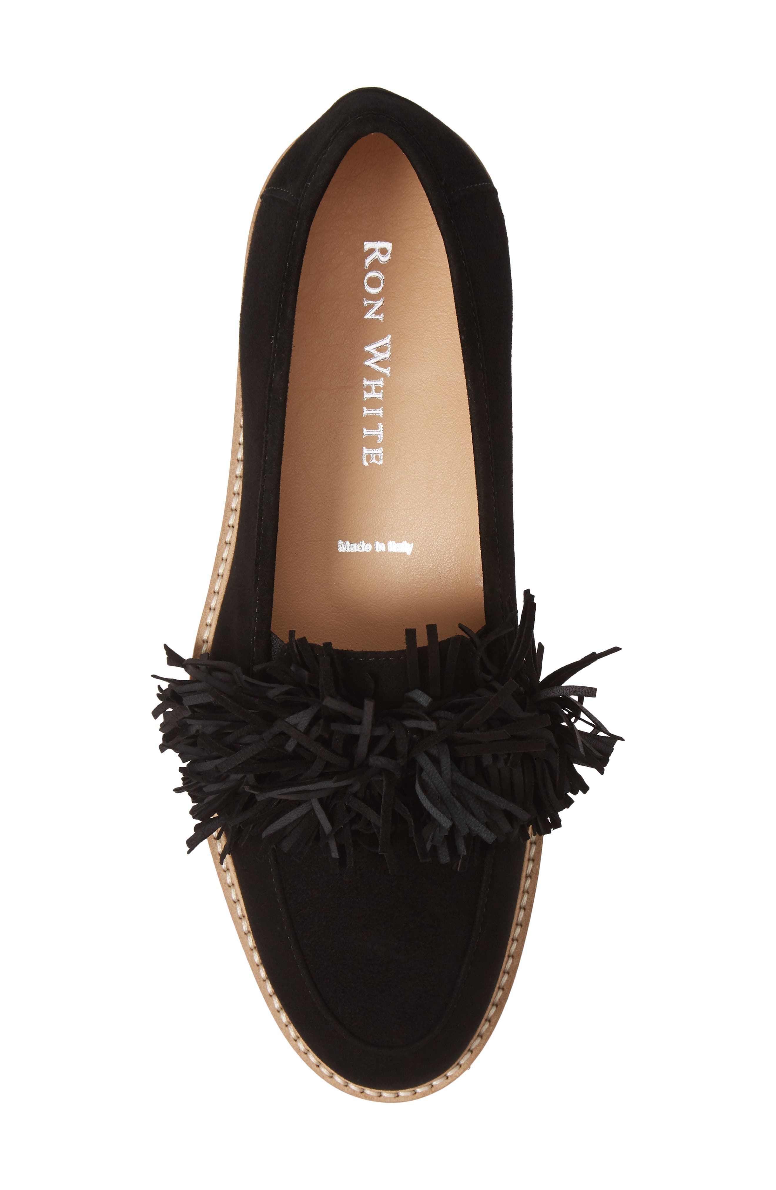Ron White Skylar Fringe Loafer, Alternate, color, 
