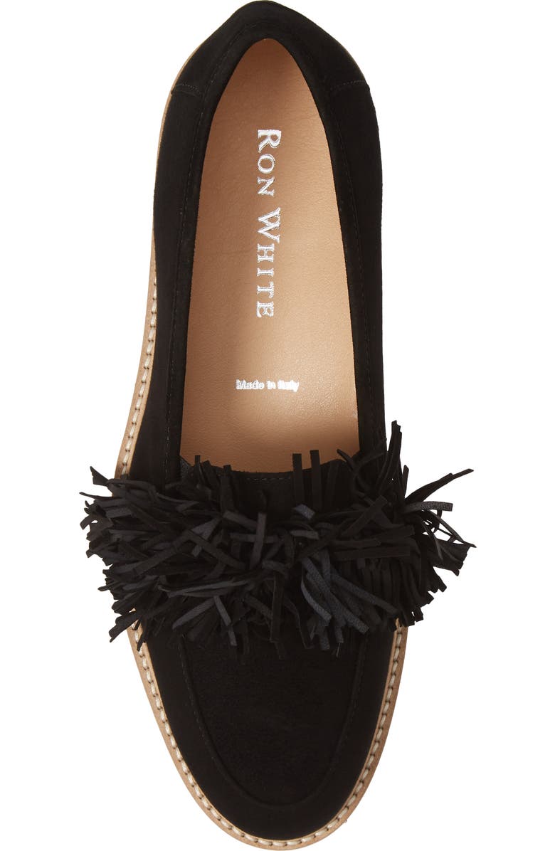 Ron White Skylar Fringe Loafer, Alternate, color,